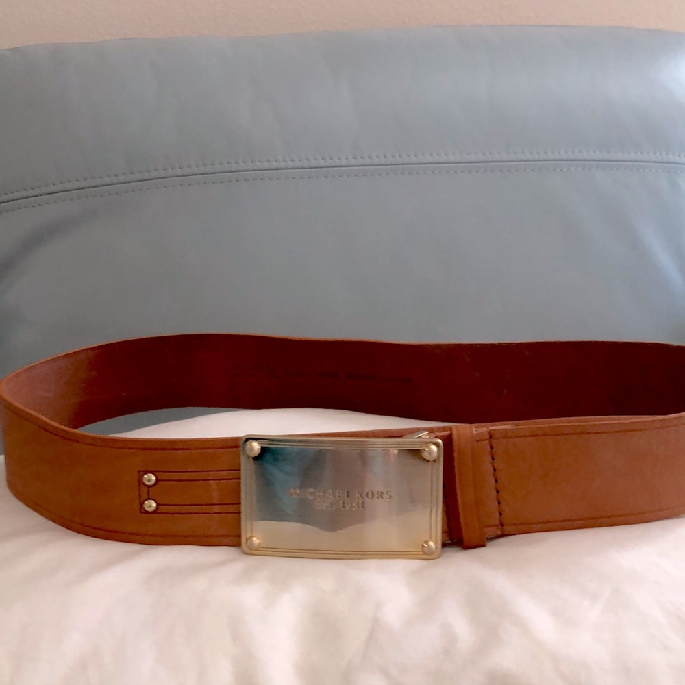 MICHAEL KORS LEATHER CLASSIC BELT M/L